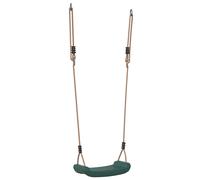 Outdoor Swing Seat for Kids Single with Adjustable Rope Tree Swing Red vidaXL