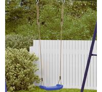 Outdoor Swing Seat for Kids Single with Adjustable Rope Tree Swing Red vidaXL