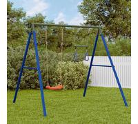 vidaXL Outdoor Swing Set with Swing and Trapeze Play Swing Kids Swing Set