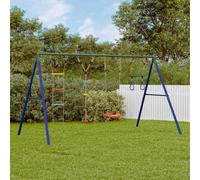 vidaXL Outdoor Swing Set with Swing, Trapeze, Ladder, Disc Swing Play Swing