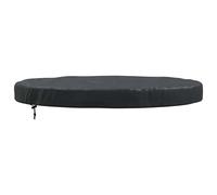 Outdoor Table Cover Black Garden Protector Terrace Round Furniture vidaXL