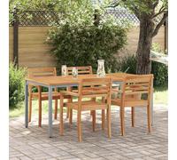 Outdoor Table Solid Acacia Wood Furniture Garden Terrace Dining Balcony vidaXL
