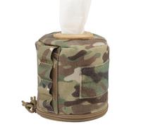 Outdoor Tactical Toilet Roll Holder Molle Pouch Portable Roll Paper Storage Bag,Camping Hunting Fishing Hiking Accessories Pack (Multicam)
