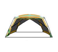 Outdoor tent, picnic holiday pergola, barbecue shade canopy for 8-10 people camping, large space insect-proof tent