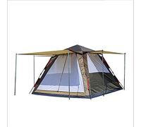 Outdoor Tent, Portable Automatic Pop-Up Tent, Double, Multi-Person Travel Camping Tent, Waterproof And Windproof, Fiberglass Rod, One Bedroom, Up To 4 People