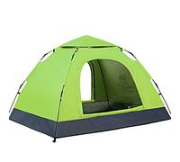 Outdoor Tent, Tent automatic pop-up, camping tent, beach tent, 2-3 people, and protection, family tent, outdoor camping hiking, family beach-blue(Green)