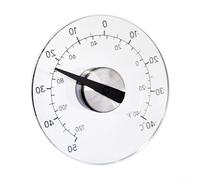 Outdoor Thermometer, Self-Adhesive Glass Window Thermometer With Circular Temperature Gauge And Pointer Temperature Meter, -40°F To 120°F