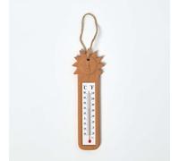HOMESCAPES Terracotta Wall Thermometer Indoor Outdoor Use, Fun Sun Design, Accurate & Weatherproof Garden Thermometers for Measuring Weather Temperature, Ideal for Home, Gardens, Patio, Conservatories