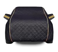 Outdoor thickened car cover for Seat Ronda 1982-1986,anti-hail,cold and heat resistant,all-weather outdoor protection,with zipper