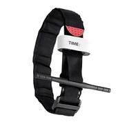 Outdoor Tourniquet Strap - ABS Material + Tape, Tactical Emergency Bandage | One Hand First Aid Tool Portable Hemorrhage Control for Camping, Hiking, Voy