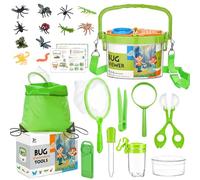 Outdoor Toys Bug Catcher for Kids, Butterfly Kits with Live Caterpillars