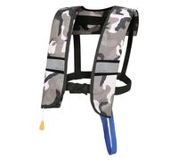 Outdoor Toys Inflatable Life Jacket for Water and Lifesaving Use Maximum Buoyancy Performance in Emergencies for Users of All Ages (B, 50X30cm)