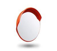 Outdoor Traffic Safety Mirror 45cm Wide Angle Rotatable Plastic Road Crossing Reflector for Enhanced Visibility and Safety Ideal for Driveways and Blind Spots
