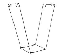 Outdoor Trash Bag Holder Stand - Garden Sack Frame, Widely Use Rubbish Bin Stand | Heavy Duty Yard Cleaning Tool, Stable Metal Structure for Leaf Collection, Weeding Cleanup, Camping Waste Support