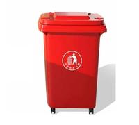 Outdoor Trash Bins 30L/50L/80L/100L/120L/240L with Lid & Wheels for Restaurants Hospitals Offices Warehouses & HomesHeavyDuty Black Waste Container