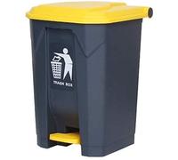 Outdoor Trash Can - Durable Pedal Type Dustbin with Lid for Parks and Commercial Use, Ideal for Hotels and Outdoor Settings