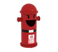 Outdoor Trash Can - Fire Hydrant Design, Durable Waste Container for Parks, Streets, and Commercial Areas, Ideal for Public Spaces