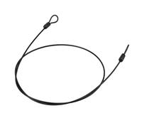 Outdoor Travel Security Cable Lock Cycling Sports Internal Steel Loop Wire for Luggage Backpacks Bikes Ski Snowboard Bicycle Scooter(Black)