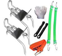 Outdoor Tree-Climbing Anti-Slip Cat Claw Shoes Set, 2025 Upgrade Tree Climbing Spikes, Portable Tree Climbings Gear for Tree Work