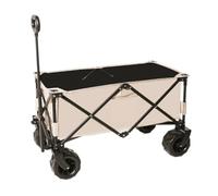 Outdoor Trolley Shanuoduoji Outdoor Camper Fully Folding Camping Trailer Self-driving Spring Outing Hand-drawn Cart Picnic Camper Trolley(A)