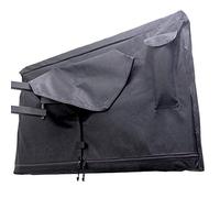 Outdoor TV Cover 70 - 75 inch - WITH ZIPPER, Weatherproof, Waterproof 360 degrees protection, Soft Non Scratch Interior - Black