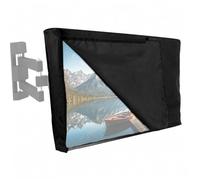 Outdoor TV Cover for Philips OLED706/806 Series 65" 2021 | 600D Oxford TV cover with clear PVC front, opening flap, remote pocket and rear access for wall-mounted screens
