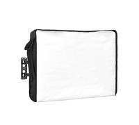 Outdoor TV Cover Solid White Waterproof Weatherproof TV Covers for 70 to 75 Inch Outside Flat Screen TV Protector Shield 68"W x 42"H x 4.5"D