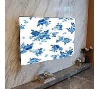 Outdoor TV Cover Weatherproof TV printing waterproof, oil-proof and cover, luxury, weatherproof and protection plasma(Light Green,43inch)