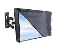 Outdoor TV Cover WITH FRONT FLAP and Bottom The Weatherproof Dustproof Material Protect Television Patio(FOR 65-70inch TV)