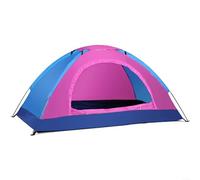 Outdoor Ultralight Tent, Ultralight Dome Tent, Ultralight Camping Tent With Shelters Carry Bag, For Backpacking, Hiking, And Various Outings(1 person for PINK)