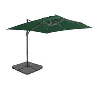 Outdoor Umbrella with Portable Base Garden Sunshade Parasol Sun Shelter vidaXL