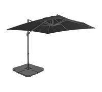 Outdoor Umbrella with Portable Base Garden Sunshade Parasol Sun Shelter vidaXL
