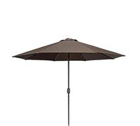 Outdoor Umbrellas,Tilting Sun Shade Umbrella, Round, Without Base, 2.7M*2.5M, Rust-Proof Iron, Wine Red, Dark Green, Beige, Khaki, Brown, for Balcony, Dining Tables, Parasol Umbrell