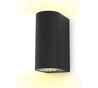 Outdoor Up Wall Light Waterproof 2x5W GU10 Bulbs for Exterior Use