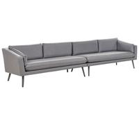 Garden Sofa 4 Seater LORETELLO Grey
