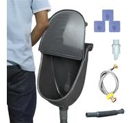 Outdoor Urinal for Backyard - Motorhome Urine Separator,Odorless Wall Mounted Toilet Urine Separator with Lid for Men Motorhome Dorm Boy Garden