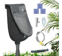 Outdoor Urinal for Backyard, Urine Diverter, Wall Mounted Urine Diverter Separator Odorless Toilet with Lid for Boys Men Home Dorm Motorhome