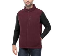 Outdoor Ventures Men's Full-Zip Lightweight Fleece Gilet Warm Vest