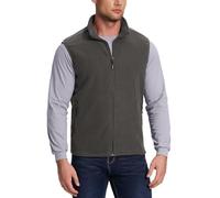 Outdoor Ventures Men's Full-Zip Polar Fleece Gilets Lightweight Outerwear