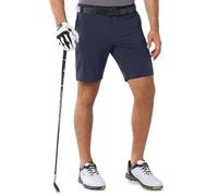 Outdoor Ventures Men's Golf Shorts 9'' UPF 50+ Bermuda Shorts 4-Way Stretch Lightweight Quick-Drying Shorts with 3 Tee-Holders and 4 Pockets for Golfing Navy Blue 30
