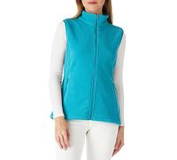Outdoor Ventures Women's Fleece Vest, Polar Zipper Vest Outerwear Ladies Soft Sleeveless Coat Gilet with Pockets for Fall & Winter(Aquamarine Blue,M)