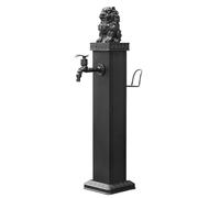 Outdoor Vertical Garden Water Column, Heavy Duty Organizer for Anti-Freeze Crack Pipe, Easy Water Access in Garden or Patio