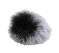 Outdoor VLOG Camera Windproof Noise Reduction Microphone Furry Cover For ZV1F ZVE10 ZVE1 Microphone Hair Cover Windproof Mic Muff