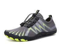 Outdoor Wading Shoes Water Shoes Qiuck-Dry Shoes Outdoor Beach Swimming Wading Breathable Five-Finger Sneakers(Grey2,45)