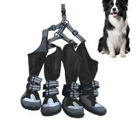 Outdoor Walking Dog Boots, Not Bad Dog Boots, Dog Shoes, Adjustable Dog Boots, Paw Protection for Small to Medium Dogs