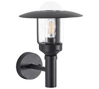 Beliani Modern Outdoor Wall Light Tizu Black