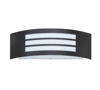 Outdoor Wall Lamp Steel IP44 E27 Weatherproof Sturdy Garden Patio Balcony Black