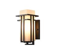 Outdoor Wall Lamp Waterproof Outdoor Chinese Style Gate Garden Courtyard Retro Exterior Wall Balcony Door Front Lamp