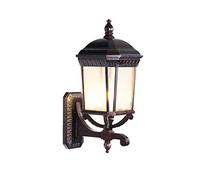 Outdoor Wall Lantern Continental Outside Wall Lamp American Villa Garden Retro Led Wall Light Waterproof Outdoor Courtyard Wall Sconce