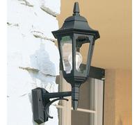 Parish 1 Light Outdoor Wall Lantern Light Black IP44 E27 Netlighting Black One Size